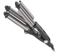 BaByliss PRO Waver professional triple barrel waver Black, 22 mm / 0.87", EU