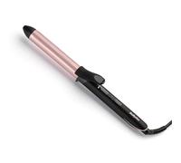 BaByliss Rose-Quartz 25mm Ceramic Curling Tong - For Long & Short Hair, New