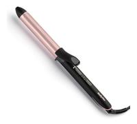 BaByliss Rose-Quartz 25mm Ceramic Curling Tong - For Long & Short Hair, New