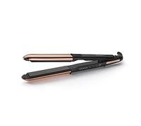 BaByliss Straight & Curl Brilliance Curling iron Warm Black, Rose 48 W 3 m