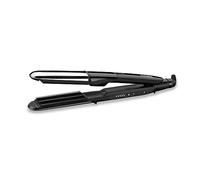 BaByliss Steam Shine Styler, 2-in-1 Steamer Straightener for Effortless Straightening or Light Curls, ST496E