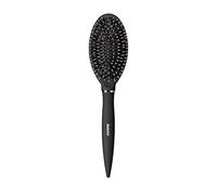 BaByliss Styling Smoothing Hair Brush, Nylon and Boar Bristle Hair Brush, Sl nd Shiny Finish, Black