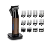 BaByliss Super-X Cordless Hair Clipper - Rechargeable Mens Clippers, Bronze/Black