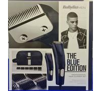 BaByliss The Blue Edition Hair Clipper Gift Set Trimmer & Wash Bag OL 107248 New