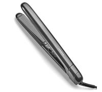 BaByliss Titanium Shine Hair Straighteners - New 2025, Titanium-Ceramic Smooth-Glide Technology, 5 Heat Settings 150-230°C, Worldwide use, Metallic Grey, ST620U