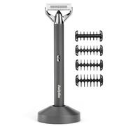 BaByliss X-Blade Electric Shaver, Stubble Trimmer - Ultra Sharp Precision Blades, 50° Flexing Head, 4X Comb Guides 1-5mm, Cordless Lithium-Ion, 100% Waterproof, OT996U