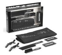 BaBylissPro Essential Professional Kit - barber cape, comb, fade brush, hair clips, and hair holders