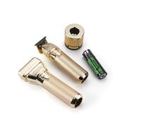 BaBylissPRO FXONE GOLDFX Limited Edition Prepack - Outlining Trimmer and Double Foil Stick Shaver with one Boosted Battery and Base