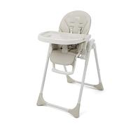BABYLO Nosh from Birth High Chair, Adjustable + Folding with 7 Height, 3 Seat Positions Including Lie Flat, No Assembly Required, Dove Grey