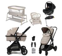 BabyLo Panorama XTi Luxury Bundle & Travel System, Almond, Maxi Cosi Kori & Iora