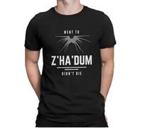 Babylon 5 Went to Z'ha'dum Didn't Die Shadow Ship Tshirt Homme Men's Tees Blusas T Shirt for Men Black
