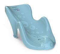 BABYLON Anatomical Baby Bath seat Aqua Mini. Baby Bath seat with Anti-Slip Suction Cups up to 6 Months. Bath Accessories for Girls and Boys, Baby Bath Insert Blue