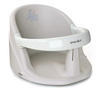 BABYLON Anatomical Baby Bath seat Nemo. Bath seat Baby with Non-Slip Suction Cups from 6 Months. Bath Accessories for Girls and Boys, Baby Bath Insert Grey