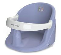 BABYLON Baby Bath Seat Nemo - Bath seat Baby 6 Months Plus, Bath seat Baby with 4 Anti-Slip Suction Cups, Back Support, Baby Shower seat and for Bathtub, Purple/White