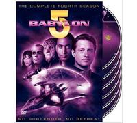 BABYLON FIVE 5 COMPLETE SERIES 4 DVD 4th Forth Fourth Season Four New UK Release
