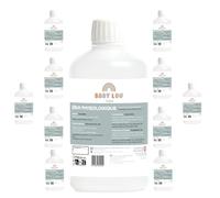 BABYLOU CARE | Physiological Saline Solution Bottle 10x500 ml | NaCl 0.9% | Made in France | Nasal Rinse | Nasal Hygiene | For External Use