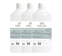 BABYLOU CARE | Saline Solution Bottle - Physiological Solution 3x1L | NaCl 0.9% | Made in France | Nasal Irrigation | Nose Hygiene | for External Irrigation