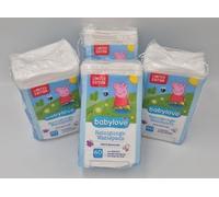 Babylove Peppa Pig Limited Edition Cleaning Cotton Pads 4 x 60 Pieces (= 240 Pieces)