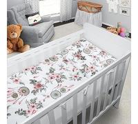 Babymam Baby 4pc Bedding Set Cotton 120x90cm Pillow Duvet Quilt Fit Cot Dream Catcher Peach