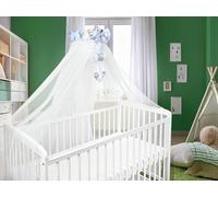 Babymam Baby Canopy Drape Mosquito Net With Holder To Fit Cot & Cot Bed Walk in the Clouds