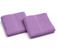 Babymam Cellular Baby Blanket 90x70 cm, Safe Nights, Organic 100% Cotton, Pack of 2, Breathable Newborn Blanket, Soft Nursery, Baby Bedding (Purple)