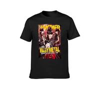 Babymetal Baby Metal Men T-Shirt Printed Camiseta Black Tee Top XL