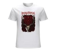 Babymetal Japanese Kawaii Metal Band Rock Logo Men's Short Sleeve T-Shirt Top Size M White