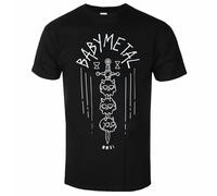 Babymetal Men's Skull Sword Cotton T-Shirt in Black | Size: 2XL Babymetal Black 2XL