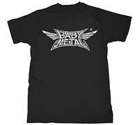 Distressed Band Logo T Shirt Babymetal Black XXL