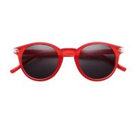 BABYMOCS Classic Children's Sunglasses, 1.5-7 Years, UV400 & Category 3 Protection, BPA-Free, CE & ISO Certified, Swedish Design for Boys and Girls with Protective Bag, red