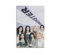 BabyMonster Print Album Cover Signed Limited Poster,Music Cover Posters,Pop Hip Hop Rap Singer Star Music Poster Aesthetic Canvas Wall Art for Girl And Boy Teens Dorm Decor 12x18inch(30x45cm) Unframe-