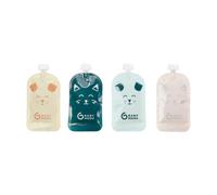 Babymoov 20 Reusable Baby Food Pouches, Refillable