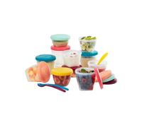 Babymoov Babybols Multiset baby food storage containers, weaning pots - 3 x 120 ml 3 x 180 ml 6 x 250 ml and 3x Soft Spoons