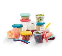 Babymoov Babybols Multiset baby food storage containers, weaning pots - 3 x 120 ml 3 x 180 ml 6 x 250 ml and 3x Soft Spoons