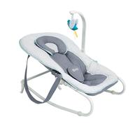 Babymoov Blue Graphik Fixed Position or Swing Baby Bouncer