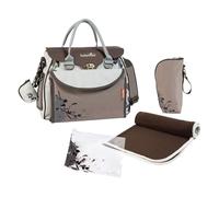 BabyMoov Changing Bag - Baby Chic Natural - Nappy Maternity Bag with Accessories