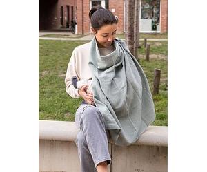 Babymoov Doomoo Momn Play Multi-Use Nursing Cape/Cover, Green Green