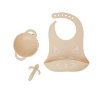 Babymoov FIRST'ISY Baby Feeding Set, Silicone weaning Set, 6-12 Months