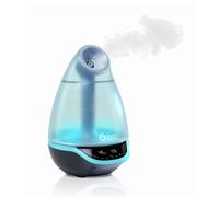 Babymoov Hygro Plus Cool Mist Humidifier 3-in-1 Humidity Control Multicolored Night Light & Essential Oil Diffuser Easy Use and Care-Blue(NO Filter N