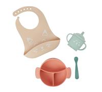Babymoov Learn ISY Silicone Feeding Set Dog