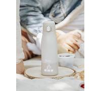 Babymoov Moov & Feed Rechargeable Bottle Warmer in Mineral Beige - use anywhere