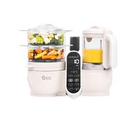 Babymoov Nutribaby Plus 6 in 1 Baby Food Maker, baby food blender and steamer, food processor for weaning, warmer, defroster, steriliser, nutritionist approved