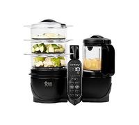 Babymoov Nutribaby Plus XL Black Edition 6 in 1 Baby Food Processor/Blender/Steamer/Steriliser