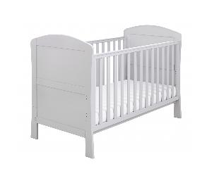 Babymore Aston Dropside Cot Bed - Grey