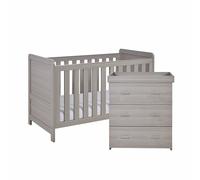Babymore Caro 2 Piece Room Set - Grey