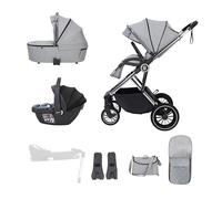 Babymore Chia Travel System Coco Car Seat - Pearl Grey