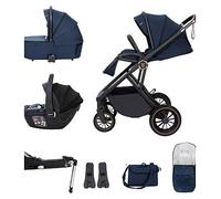 Babymore Chia Travel System Coco with Base - Midnight Blue