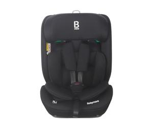 Babymore Hazel Toddler to Booster R129 Child Car Seat - ISOFIX with Top Tether & Harness, 76-150cm (9-36kg, 15 Months-12 Years), i-Size, Group 1/2/3, Adjustable & Reclinable, Forward Facing - Black