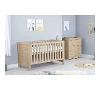 Babymore Luno 2 Piece Room Set - Oak