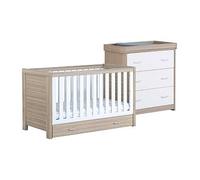 Babymore Luno 2 Pieces Room Set - Oak White